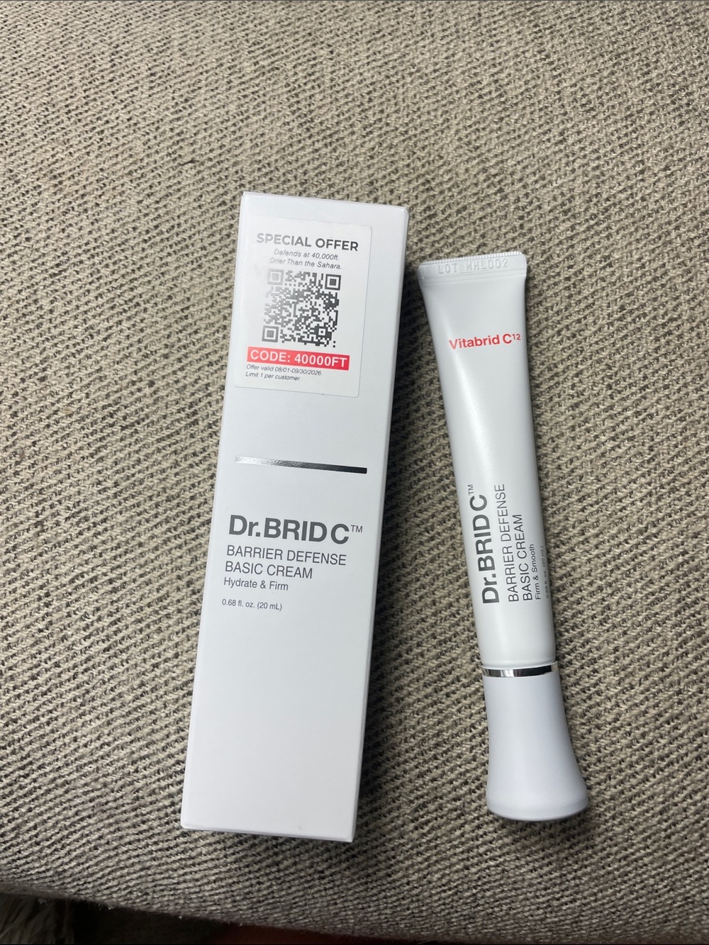 Dr. Brid C Barrier Defense Basic Cream Firm & smooth NWT